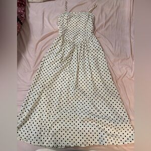 Polka Dot Maxi Dress